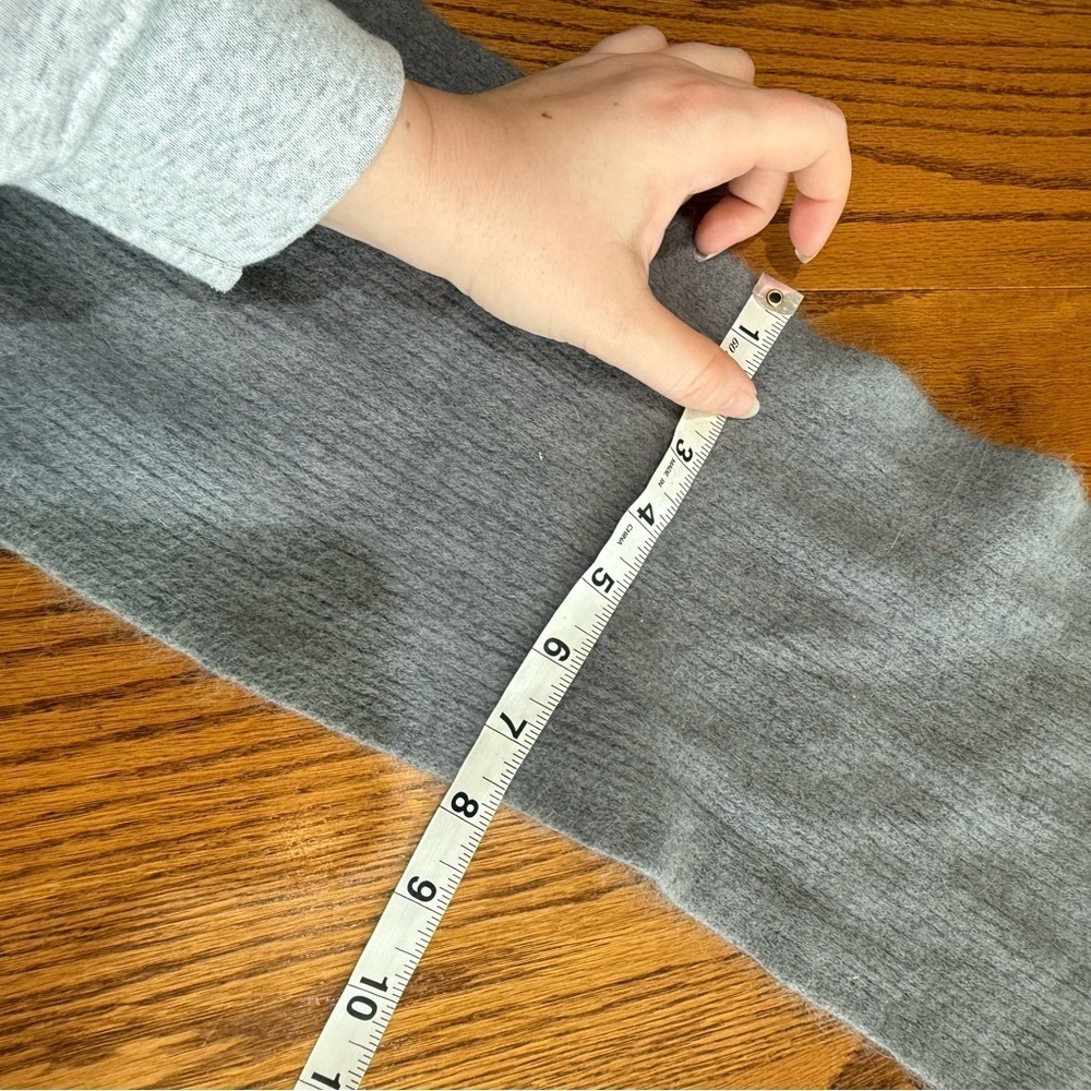 Angora Rabbit Fur Scarf - Picture 5 of 5